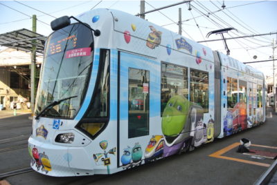 新たな仲間も 人気鉄道アニメ チャギントン のラッピング電車が全国で運行